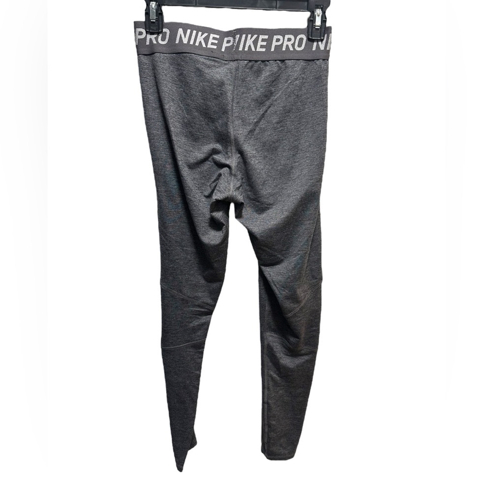 Nike Pro Gray Leggings - Picture 2 of 3